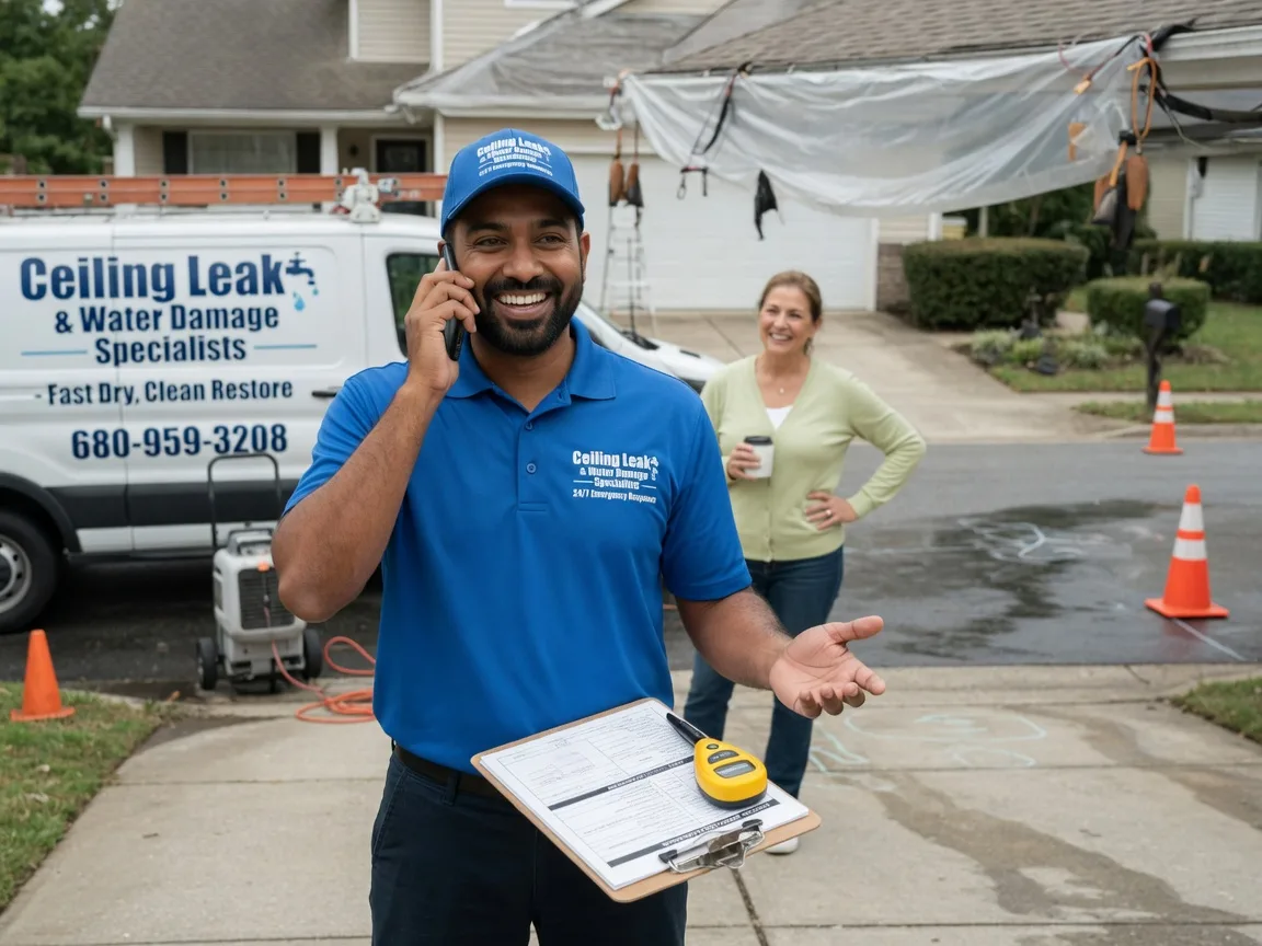 Ceiling Leak Cleanup Woodinville, WA FAQs